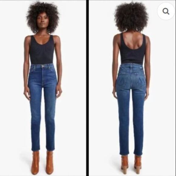 Mother Sz 27 Swooner Rascal Ankle Slim Jeans Until Next Time - Picture 2 of 11